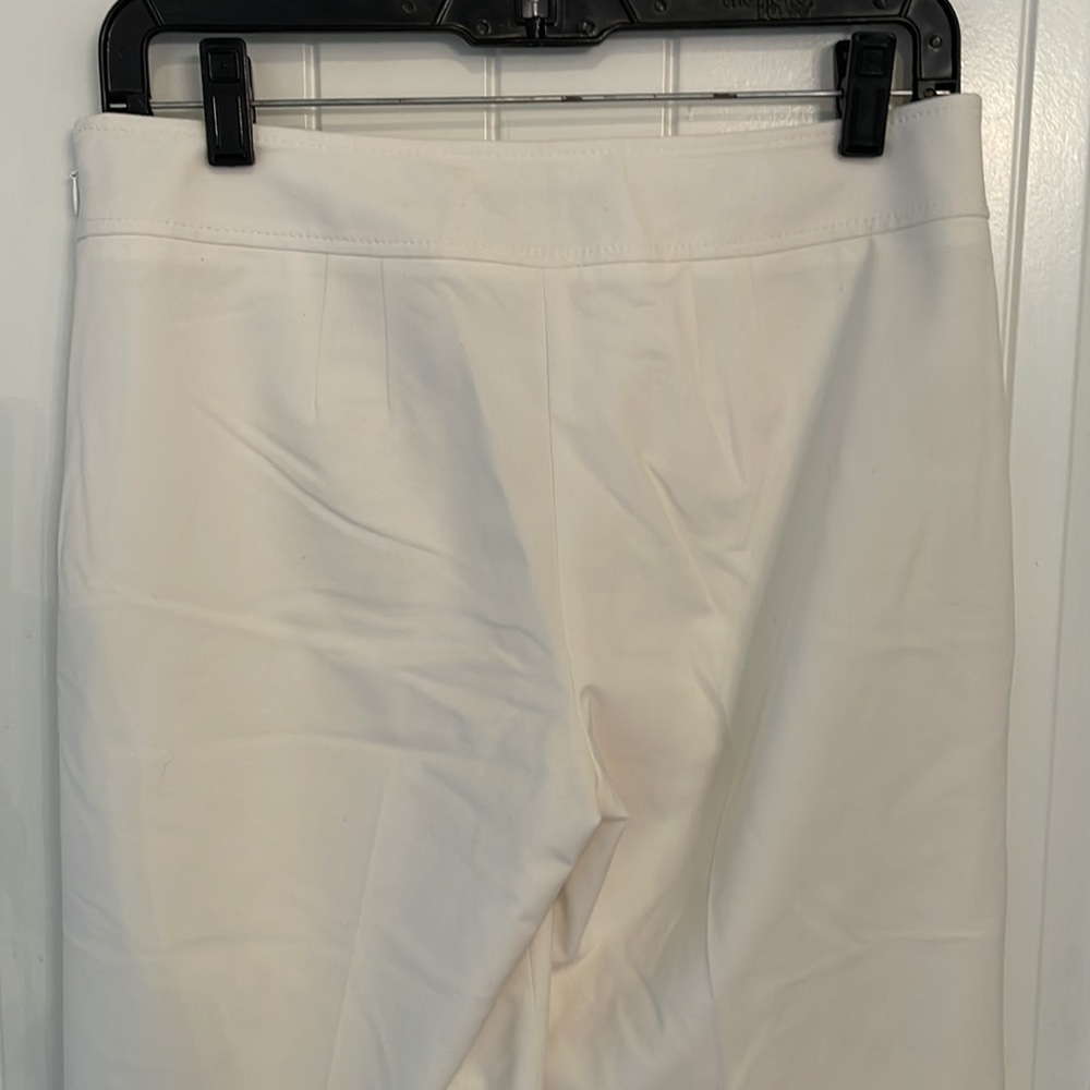 White House black market legacy 2 white Capri career casual dress pants - Picture 4 of 11